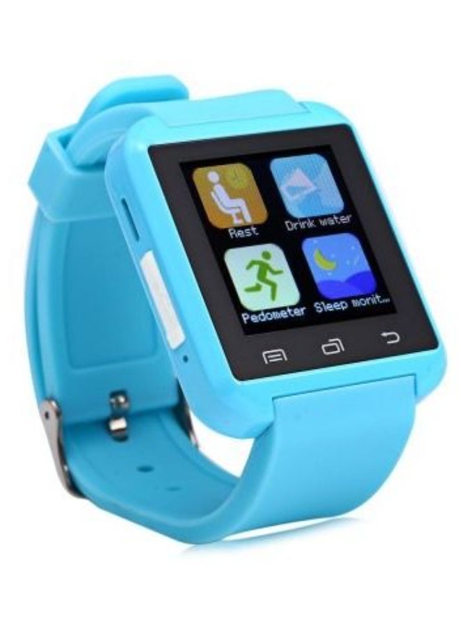 يو 8 ساعة ذكية U8s بتقنية بلوتوث - سماوي - Image 1